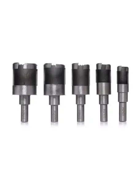 Set carote si freze pentru lemn, Kraft&Dele, KD979, 10 elemente