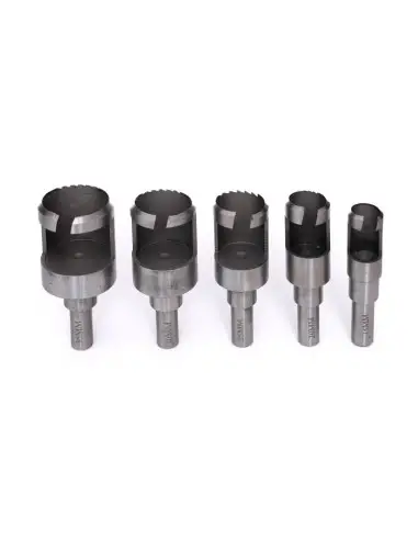 Set carote si freze pentru lemn, Kraft&Dele, KD979, 10 elemente