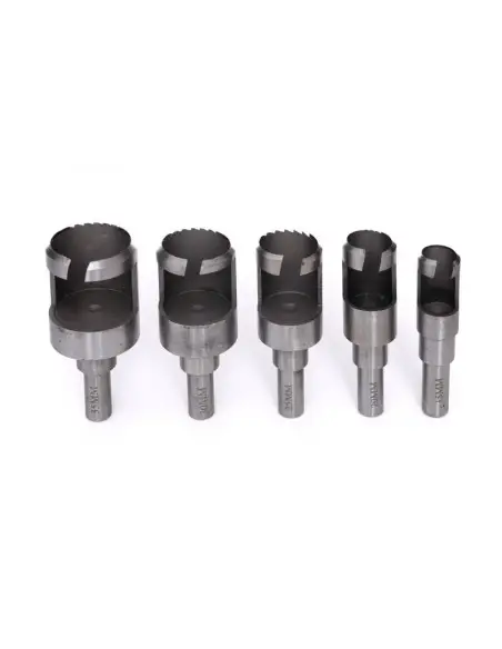 Set carote si freze pentru lemn, Kraft&Dele, KD979, 10 elemente