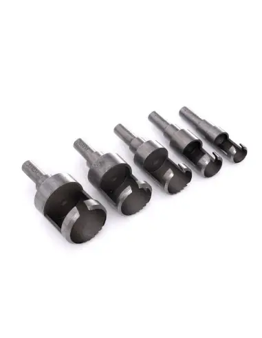 Set carote si freze pentru lemn, Kraft&Dele, KD979, 10 elemente