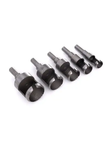 Set carote si freze pentru lemn, Kraft&Dele, KD979, 10 elemente