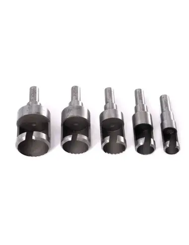 Set carote si freze pentru lemn, Kraft&Dele, KD979, 10 elemente