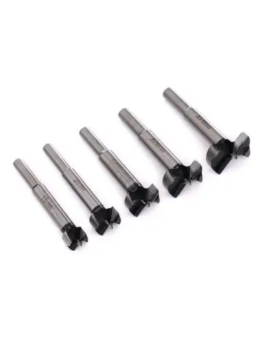 Set carote si freze pentru lemn, Kraft&Dele, KD979, 10 elemente