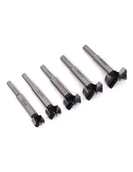 Set carote si freze pentru lemn, Kraft&Dele, KD979, 10 elemente