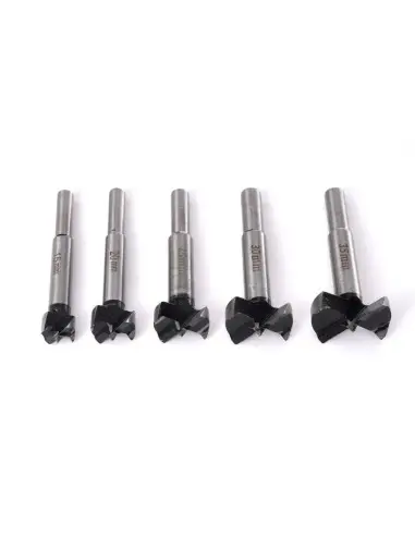 Set carote si freze pentru lemn, Kraft&Dele, KD979, 10 elemente