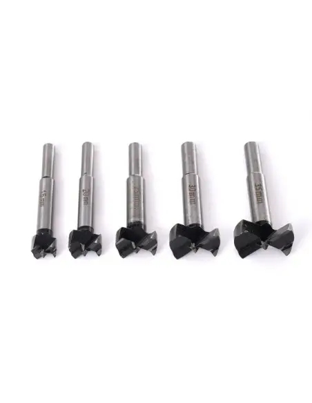 Set carote si freze pentru lemn, Kraft&Dele, KD979, 10 elemente