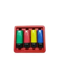 Set 4 chei tubulare impact, Kraft&Dele, KD11751, 1/2"