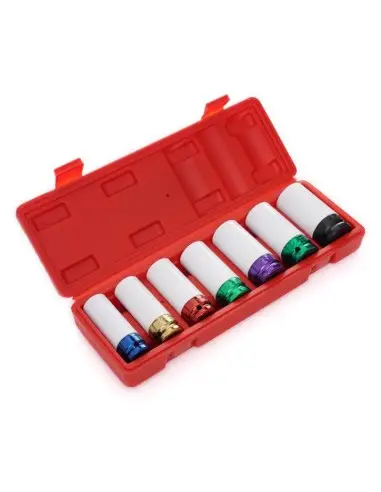 Set 7 chei tubulare impact, Kraft&Dele, KD11752, 1/2" Set 7 chei tubulare impact, Kraft&Dele, KD11752, 1/2"