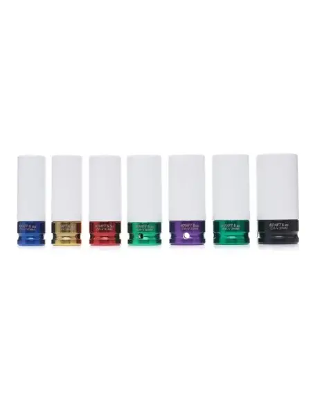 Set 7 chei tubulare impact, Kraft&Dele, KD11752, 1/2" Set 7 chei tubulare impact, Kraft&Dele, KD11752, 1/2"