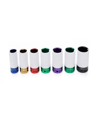 Set 7 chei tubulare impact, Kraft&Dele, KD11752, 1/2" Set 7 chei tubulare impact, Kraft&Dele, KD11752, 1/2"