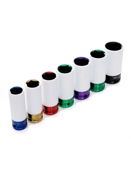 Set 7 chei tubulare impact, Kraft&Dele, KD11752, 1/2" Set 7 chei tubulare impact, Kraft&Dele, KD11752, 1/2"
