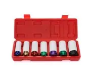 Set 7 chei tubulare impact, Kraft&Dele, KD11752, 1/2"