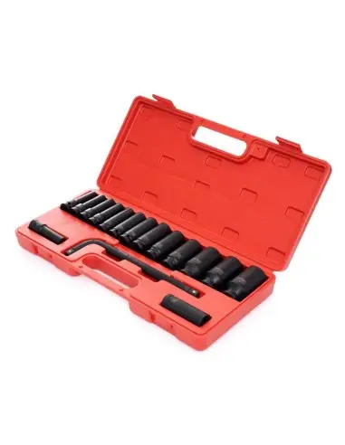 Set 15 chei tubulare impact, Kraft&Dele, KD11755, 1/2" Set 15 chei tubulare impact, Kraft&Dele, KD11755, 1/2"