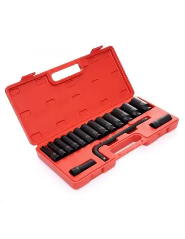 Set 15 chei tubulare impact, Kraft&Dele, KD11755, 1/2" Set 15 chei tubulare impact, Kraft&Dele, KD11755, 1/2"
