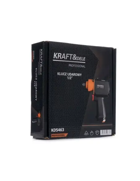 Cheie pneumatica de impact, Kraft&Dele, KD5463, 1100Nm