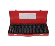 Set 35 chei tubulare impact, Kraft&Dele, KD11756, 1/2"