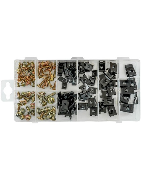 Set suruburi si cleme, Verke, V06714, 170 buc Set suruburi si cleme, Verke, V06714, 170 buc
