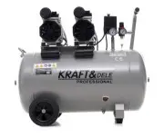 Compresor fara ulei, Kraft&Dele, KD1398, 100 l, 2 x 1500 W