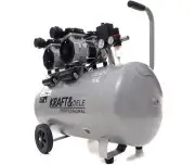 Compresor fara ulei, Kraft&Dele, KD1398, 100 l, 2 x 1500 W