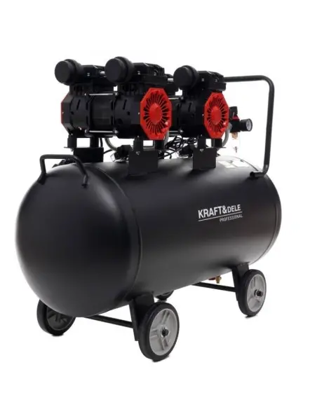 Compresor fara ulei, Kraft&Dele, KD1387, 100 l, 2 x 1500W Compresor fara ulei, Kraft&Dele, KD1387, 100 l, 2 x 1500W