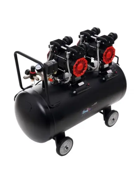 Compresor fara ulei, Kraft&Dele, KD1387, 100 l, 2 x 1500W Compresor fara ulei, Kraft&Dele, KD1387, 100 l, 2 x 1500W