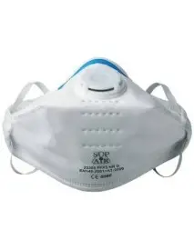 Masca de protectie 23305 cu supapa SUPAIR PANELES FFP3 NR D