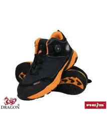 Bocanci de protectie SB DRAGON cu bombeu metalic RAW-POL -