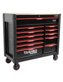 Dulap scule profesional, Tagred, TA196, 12 sertare, 541 piese