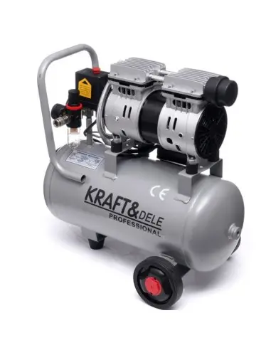 Compresor silentios fara ulei, Kraft&Dele KD1395, 1200W, 24L