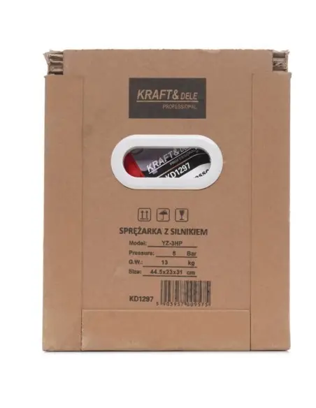 Motor cu carcasa pentru compresor, KraftDele, KD1297, 220 l/min Motor cu carcasa pentru compresor, KraftDele, KD1297, 220 l/min