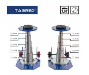 Cric pneumatic Tagred TA256, 3.5T – Ridicare rapida si eficienta
