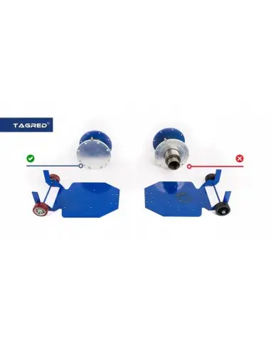 Cric pneumatic Tagred TA256, 3.5T – Ridicare rapida si eficienta