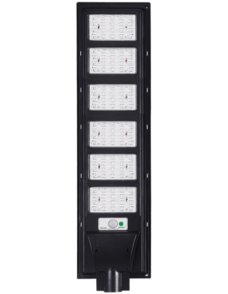 Lampa solara exterior, Baug, 2200w, senzor de miscare, telecomanda