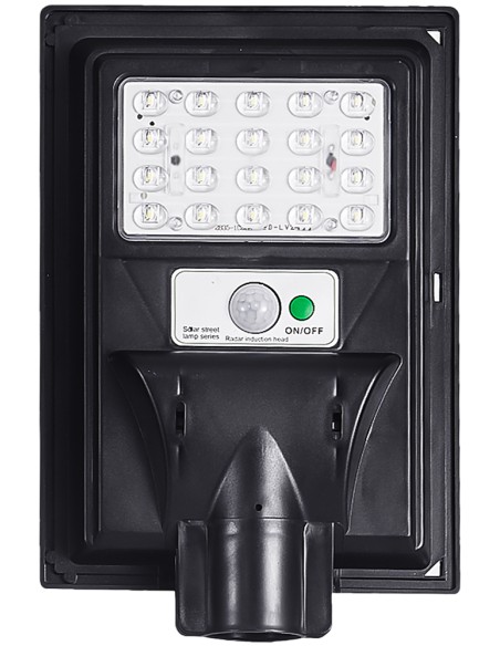 Lampa solara exterior, Baug, 200w, senzor de miscare