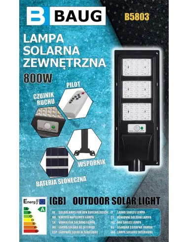 Lampa solara pentru exterior, Baug,... Lampa solara pentru exterior, Baug,...