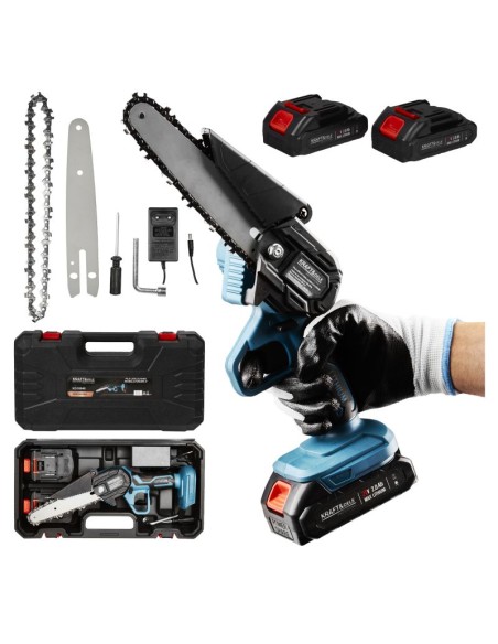 Mini fierastrau electric, Kraft&dele, 21v, lama 6", KD10646