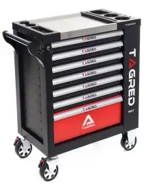 Dulap scule echipat, Tagred profesional, 298 piece, Ta217