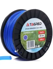 Fir de taiere pentru motocoasa , Tagred profesional, 3 mm, 100 m, Ta476