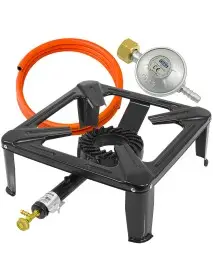 Aragaz cu gaz profesional, Notig Tools, 6.5kW, din fonta, B5820