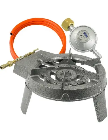 Aragaz cu gaz 9 kW, Notig Tools, din fonta cu 3 valve de reglaj, B5821 Aragaz cu gaz 9 kW, Notig Tools, din fonta cu 3 valve de reglaj, B5821