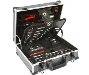 Set unelte profesionale in valiza metalica, Notig Tools, 90 buc, N4803