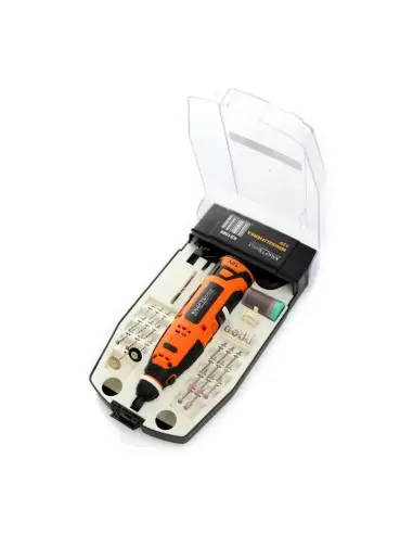 Mini freza Kraft&Dele KD1669 12V, 55 accesorii
