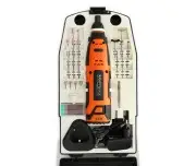 Mini freza Kraft&Dele KD1669 12V, 55 accesorii