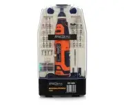Mini freza Kraft&Dele KD1669 12V, 55 accesorii
