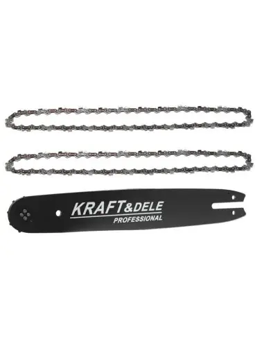 Lant de drujba de 16", Kraft&dele, ghidaj cu 2 lanturi, lungime 40 cm, kD10152