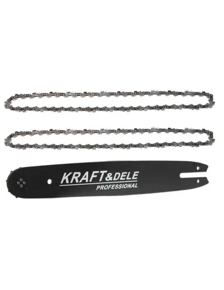 Lant de drujba de 16", Kraft&dele, ghidaj cu 2 lanturi, lungime 40 cm, kD10152