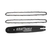 Lant de drujba de 16", Kraft&dele, ghidaj cu 2 lanturi, lungime 40 cm, kD10152