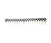 Set extractor de pini din mufe, Kraft&dele, 18 piece, kd1133
