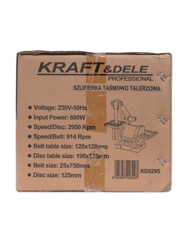 Slefuitor cu banda-disc, kraft&dele,...