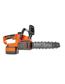 Drujba pe acumulator, Kraft&dele, 12", 2 baterii de 4.0 ah, 1300W, KD10643